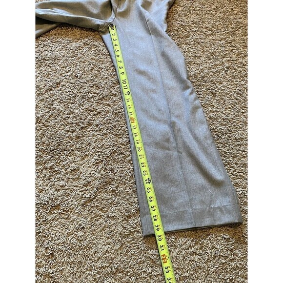 Pendleton Pants Womens Size 16 100% Virgin Wool Gray High Rise Made in USA Slack - Picture 8 of 10